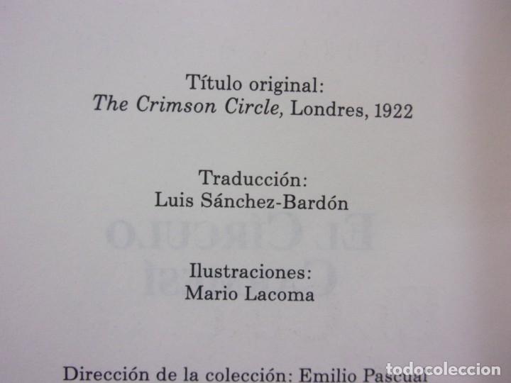 Libros de segunda mano: EL CIRCULO CARMES&Iacute; / Edgar Wallace / 1994. Altaya - Foto 2