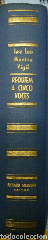 Libri di seconda mano: R&eacute;quiem a cinco voces. Jos&eacute; Luis Mart&iacute;n Vigil.