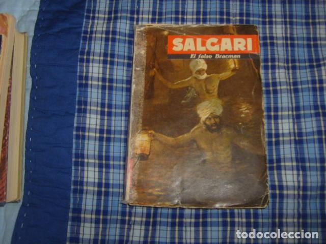 Libros de segunda mano: EL FALSO BRACMAN , SALGARI - Foto 1