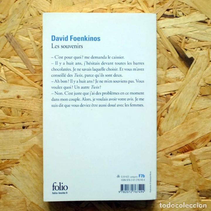 Libros de segunda mano: Les Souvenirs. David Foenkinos. - Foto 2
