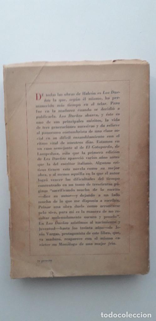 Libros de segunda mano: LAS DUE&Ntilde;AS - MANUEL HALC&Oacute;N - Foto 3