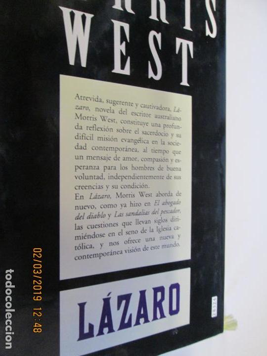 Libros de segunda mano: L&Aacute;ZARO - MORRIS WEST. - Foto 2
