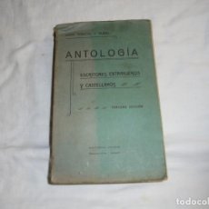 Libros de segunda mano: ANTOLOGIA UNIVERSAL COLECCION DE MODELOS EXTRANJEROS Y CASTELLANOS.JUAN TAMAYO Y RUBIO.1923