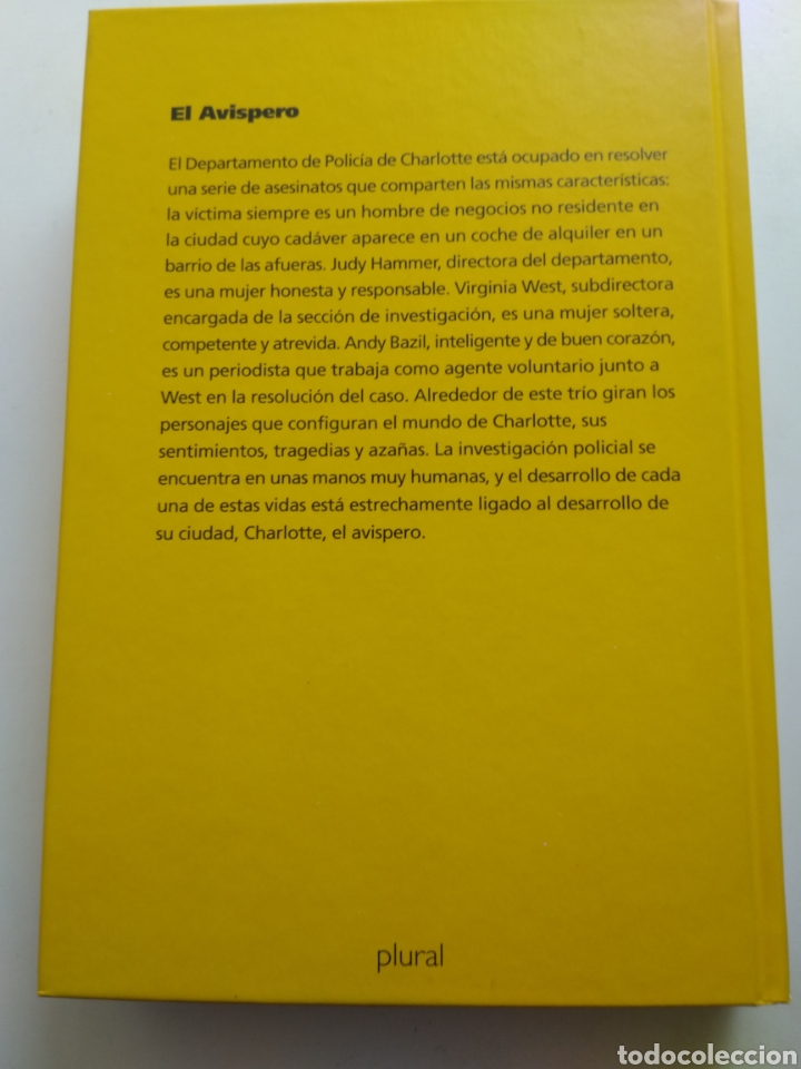 Libros de segunda mano: EL AVISPERO/PATRICIA D. CORNWELL - Foto 2