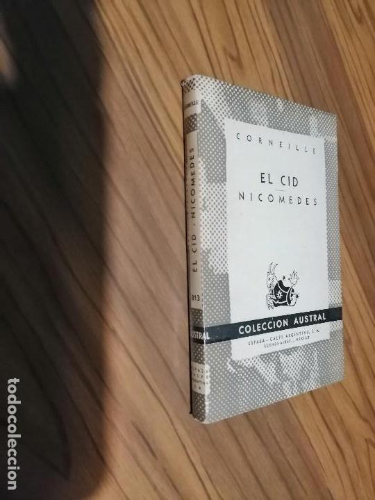 Libri di seconda mano: EL CID NICOMEDES. CORNEILLE. COLECCI&Oacute;N AUSTRAL. P&Aacute;GINAS AMARILLENTAS.