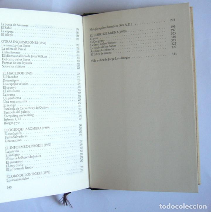 Libros de segunda mano: PROSA - JORGE LUIS BORGES - Foto 4