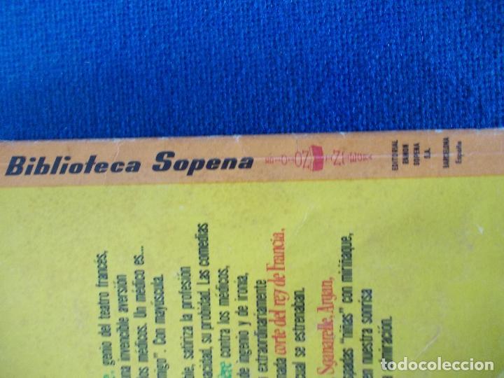 Libros de segunda mano: Biblioteca Sopena  Moliere - Foto 2