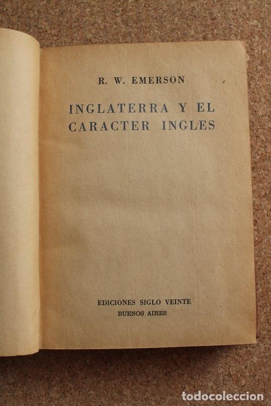 Inglaterra Y El Caracter Ingles Traduccion De Comprar En Todocoleccion