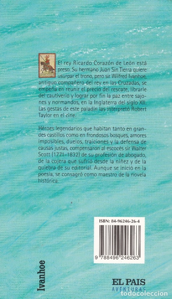 Libros de segunda mano: Libros. Walter Scott. Ivanhoe. 1990 - Foto 3