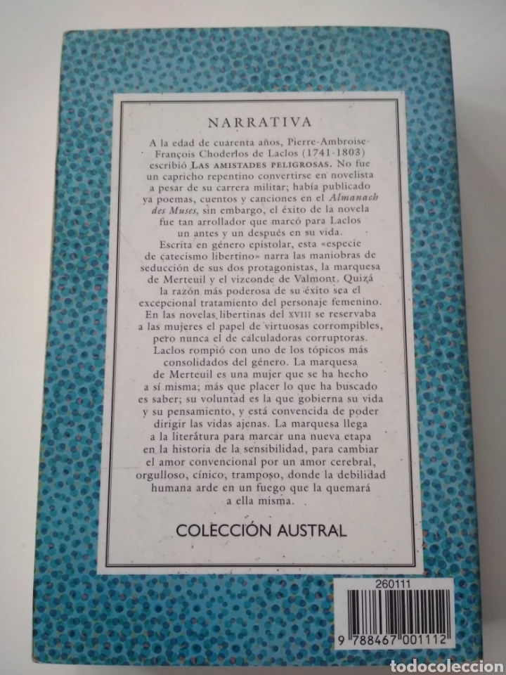 Libros de segunda mano: Las amistades peligrosas Choderlos de Laclos - Foto 2