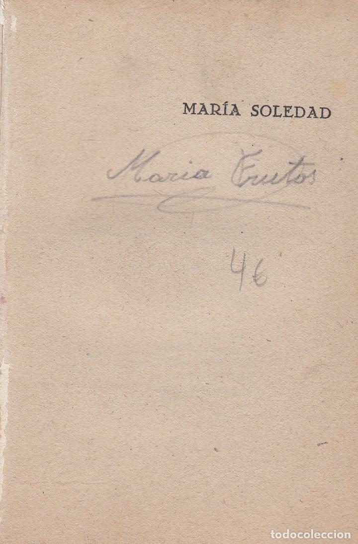 Libros de segunda mano: Libros. Mar&iacute;a Soledad - Foto 1