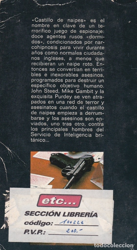 Libros de segunda mano: Libros. Peter Cave. Castillo de Naipes. 1976 - Foto 3