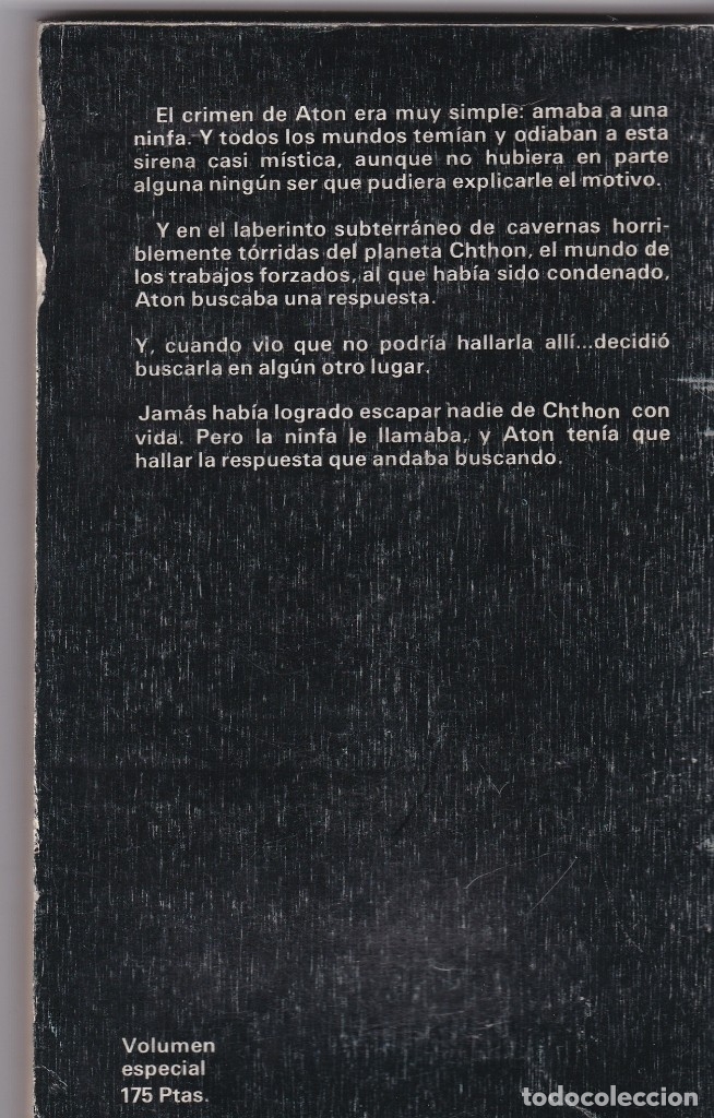 Libros de segunda mano: Libros. Piers Anthony. Chthon. 1976 - Foto 3
