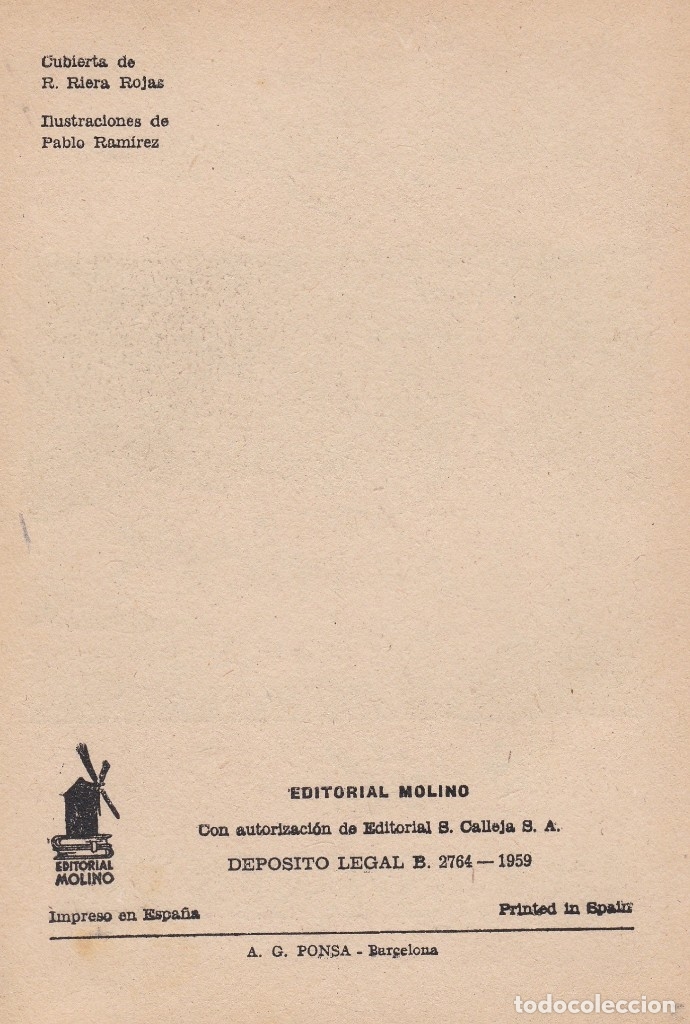 Libros de segunda mano: Libros. Emilio Salgari. El Rey de la Pradera. 1959 - Foto 2