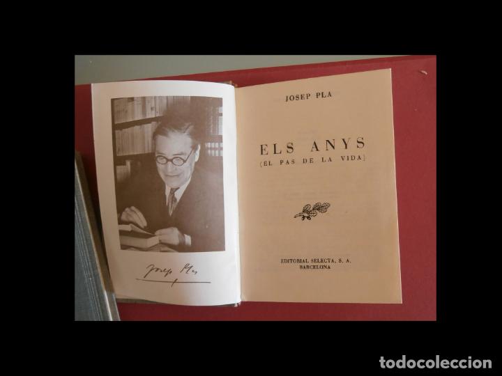 Libros de segunda mano: Els anys (El pas de la vida). Josep Pla - Foto 1