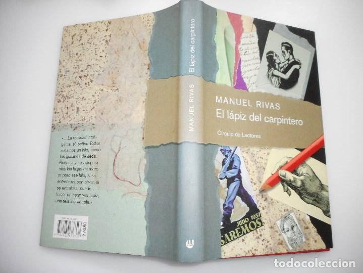 Libros de segunda mano: MANUEL RIVAS     El l&aacute;piz del carpintero     Y93006 - Foto 1