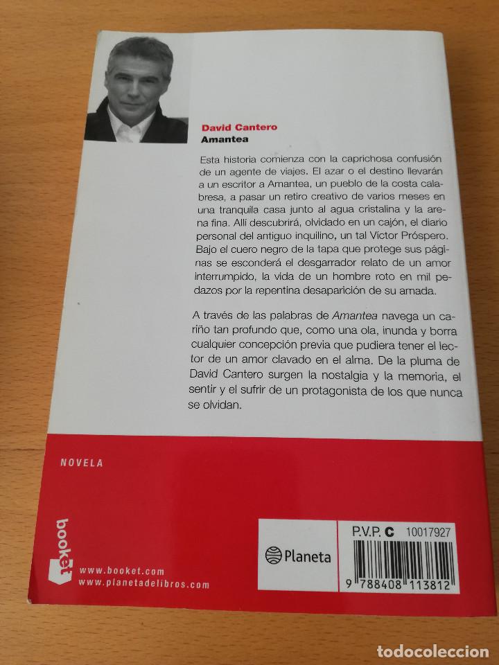 Libros de segunda mano: AMANTEA (DAVID CANTERO) - Foto 3