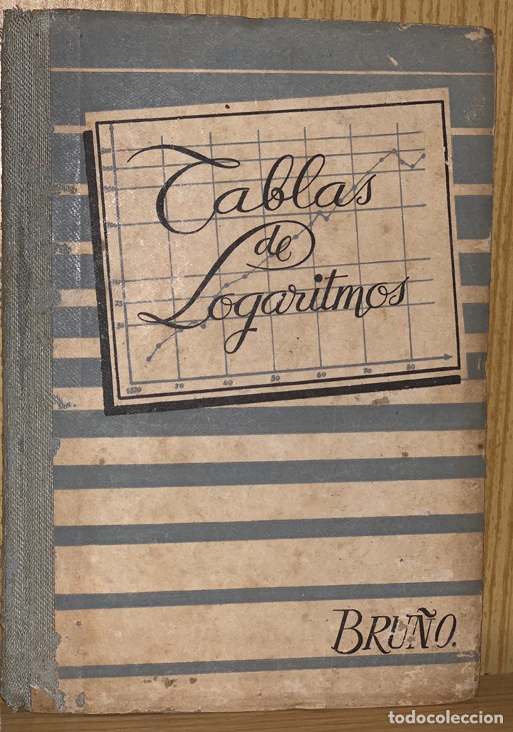 Libros de segunda mano: TABLAS DE LOGARITMOS &middot;&middot;&middot;&middot;&middot; BRU&Ntilde;O - Foto 1