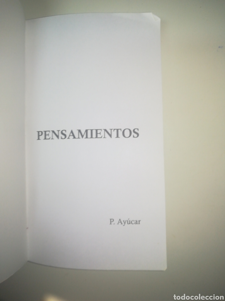 Libros de segunda mano: Pensamientos - P. Ayucar - Foto 3