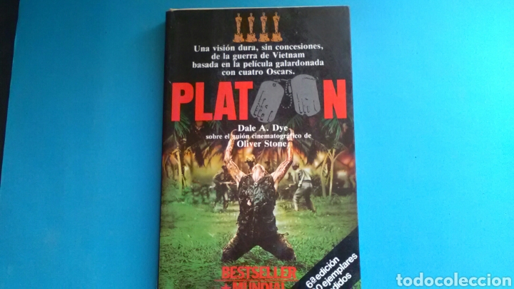 Libros de segunda mano: PLATOON .Dale A. Dye . Ed.Planeta - Foto 1