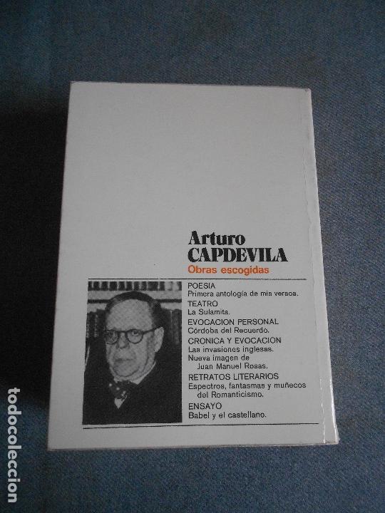 Libros de segunda mano: ARTURO CAPDEVILA. OBRAS ESCOGIDAS - Foto 3