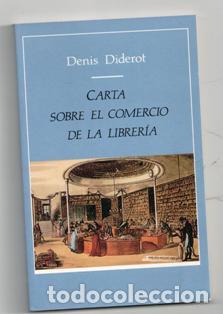Libros de segunda mano: Carta sobre el comercio de la librer&iacute;a, Denis Diderot - Foto 1