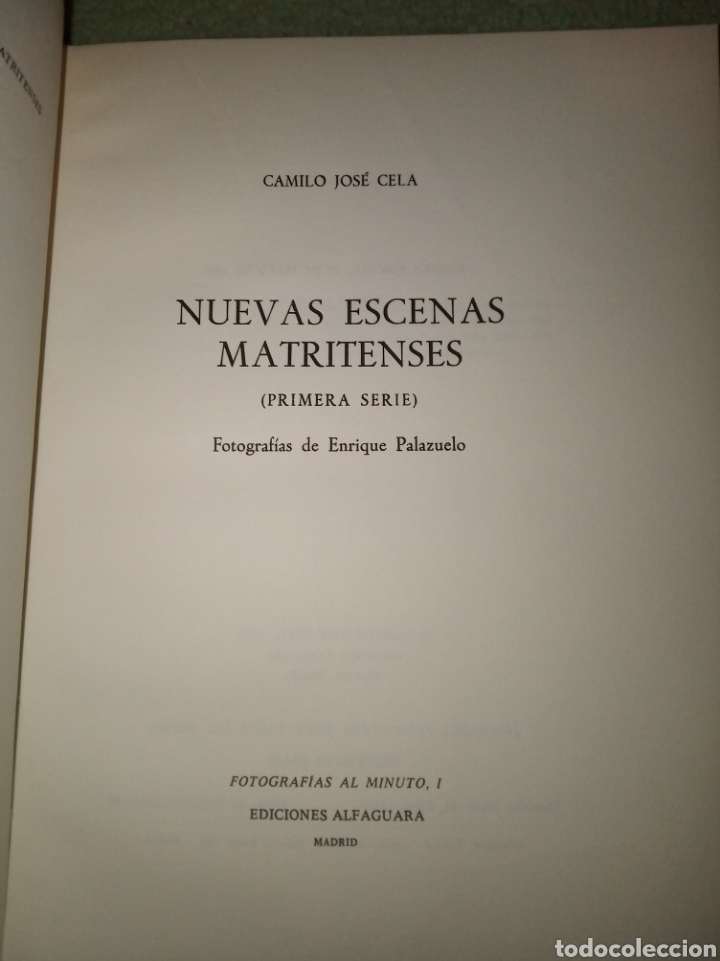 Libros de segunda mano: Nuevas escenas Matritenses - Foto 2