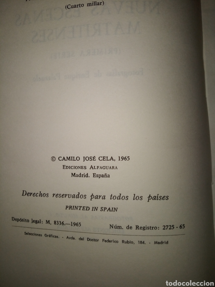 Libros de segunda mano: Nuevas escenas Matritenses - Foto 3
