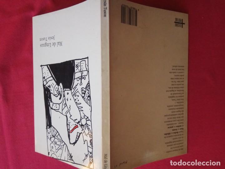 Libros de segunda mano: Mal de linguas. Jes&uacute;s Tus&oacute;n. - Foto 2