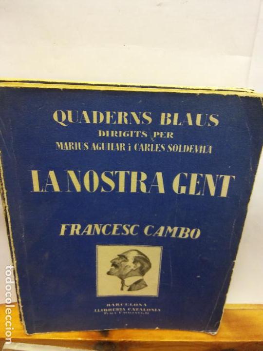 Second hand books: STQ.FRANCESC CAMBO.QUADERNS BLAUS.EDT, BARCELONA.BRUMART TU LIBRERIA