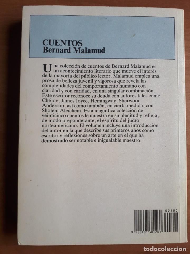 Libros de segunda mano: CUENTOS. BERNARD MALAMUD - Foto 2