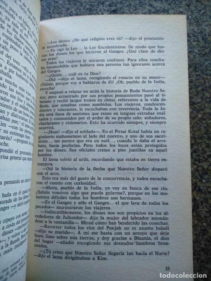 Libros de segunda mano: KIM -- RUDYARD KIPLING -- PLANETA 1985 -- - Foto 2