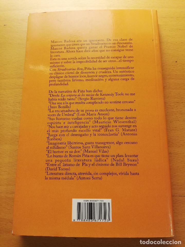 Libros de segunda mano: STRADIVARIUS REX (ROM&Aacute;N PI&Ntilde;A) - Foto 2