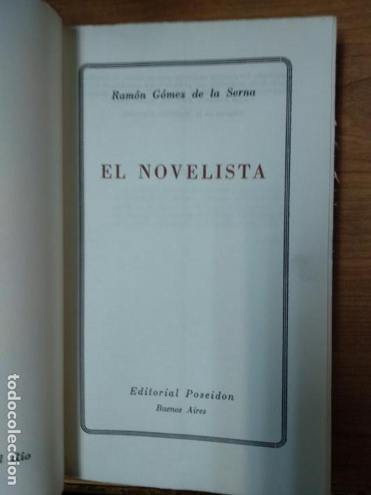 Libros de segunda mano: RAMON GOMEZ DE LA SERNA . EL NOVELISTA - Foto 2