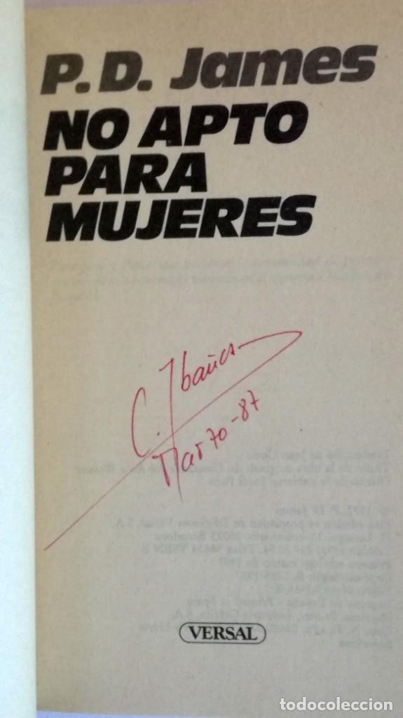 Libros de segunda mano: NO APTO PARA MUJERES - Foto 2