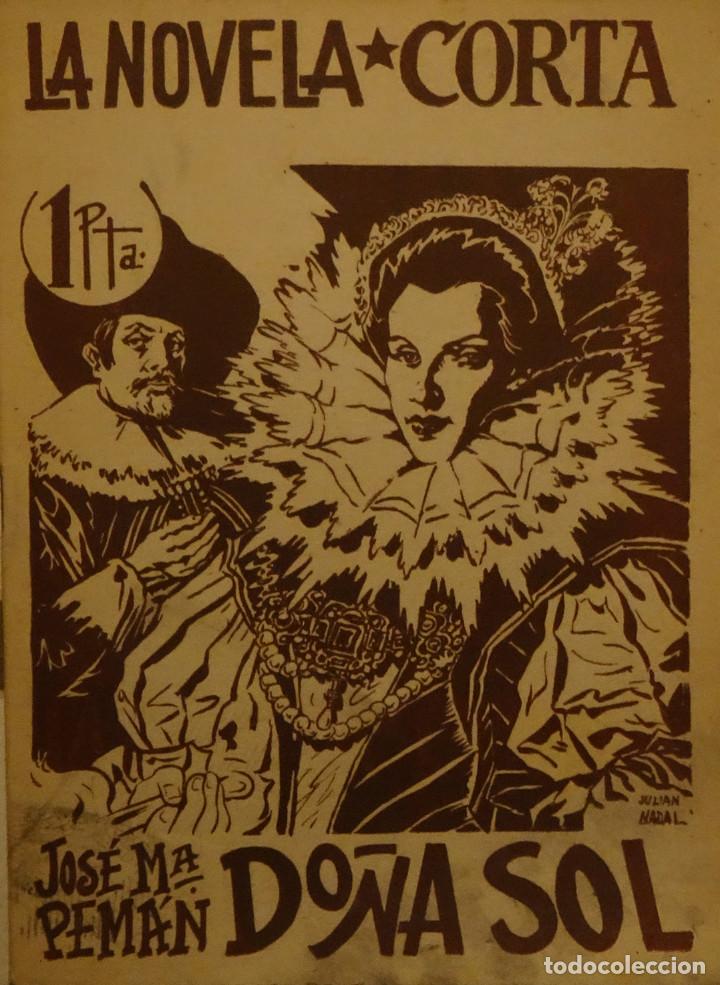 Libros de segunda mano: DO&Ntilde;A SOL - Jos&eacute; Mar&iacute;a PEM&Aacute;N - Foto 1
