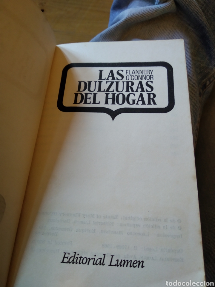 Libros de segunda mano: LAS DULZURAS DEL HOGAR. FLANNERY OCONNOR #0965 - Foto 2