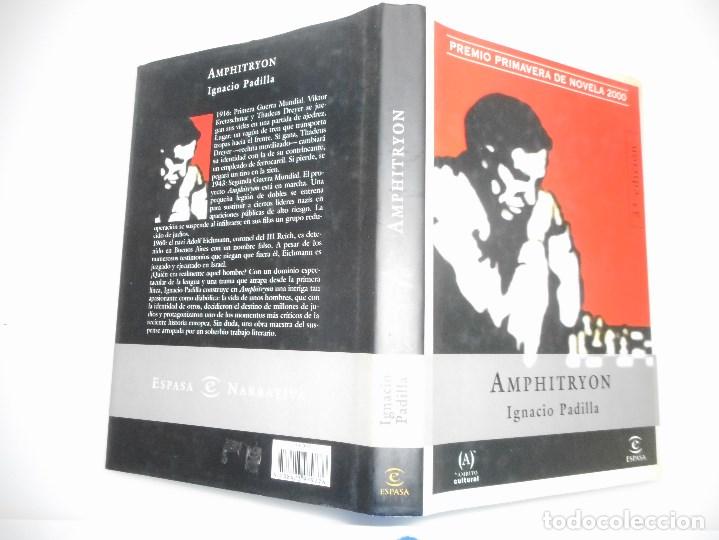 Libros de segunda mano: IGNACIO PADILLA    Amphitryon    Y93487 - Foto 1