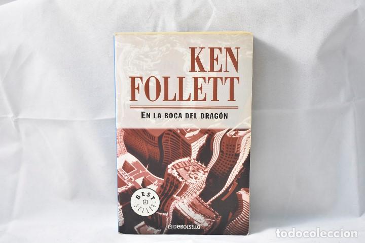 Libros de segunda mano: EN LA BOCA DEL DRAG&Oacute;N , FOLLET , KEN - Foto 1