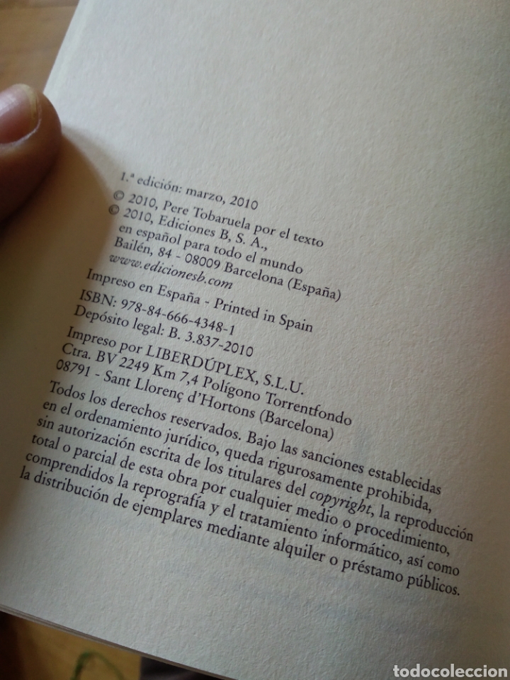 Libros de segunda mano: LA CRIPTA DEL AP&Oacute;STOL. PERE TOBARUELA #2145 - Foto 3