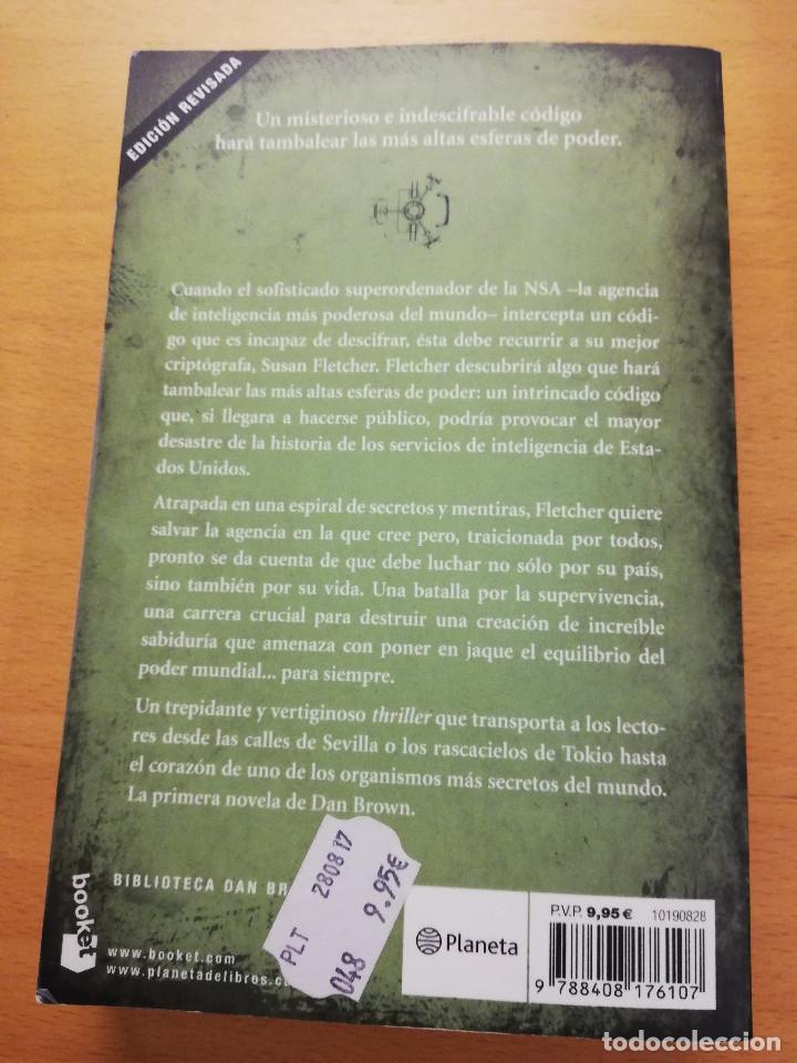 Libros de segunda mano: FORTALEZA DIGITAL (DAN BROWN) - Foto 3
