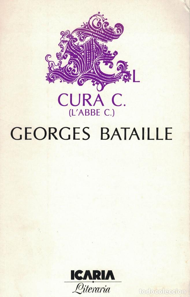 Libros de segunda mano: Georges Bataille, El cura C. (Labbe C.) - Foto 1