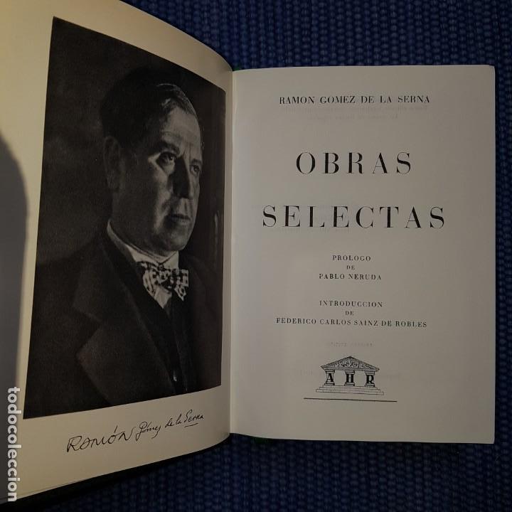 Libros de segunda mano: G&oacute;mez de la Serna, Ram&oacute;n: Obras Selectas - Foto 1