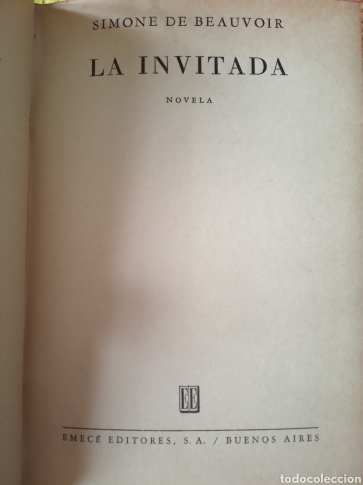 Libros de segunda mano: La invitada. Simone de Beauvoir - Foto 3