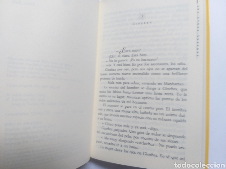 Libros de segunda mano: Los otros Shepard . Adele Griffin SM 2001 - Foto 8