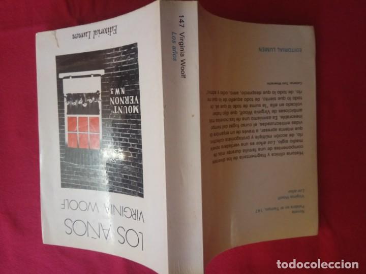 Libros de segunda mano: LOS A&Ntilde;OS - VIRGINIA WOOLF. - Foto 2