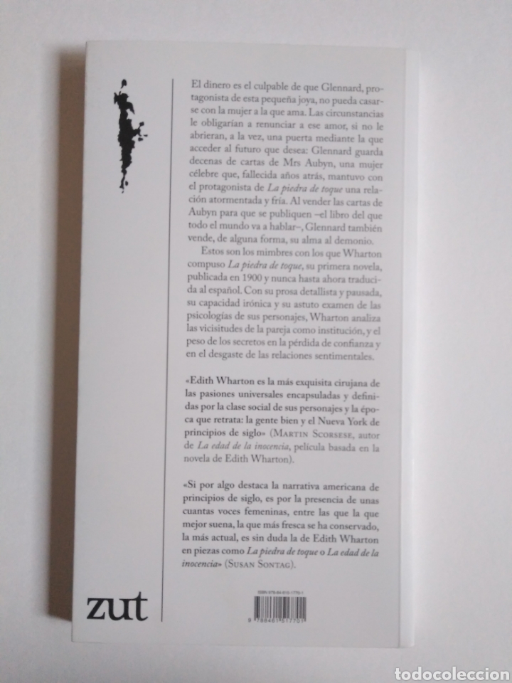 Libros de segunda mano: La piedra de toque/Edith Wharton - Foto 2