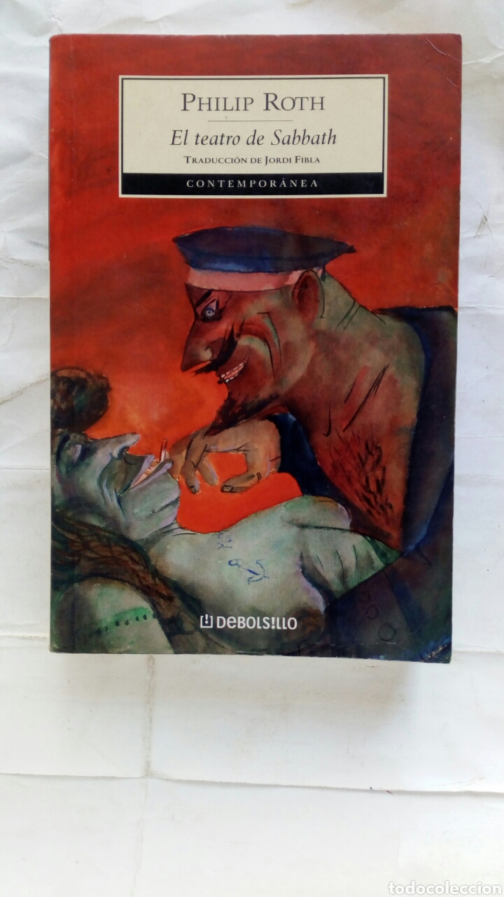Libros de segunda mano: El teatro de Sabbath. Philip Roth. - Foto 1