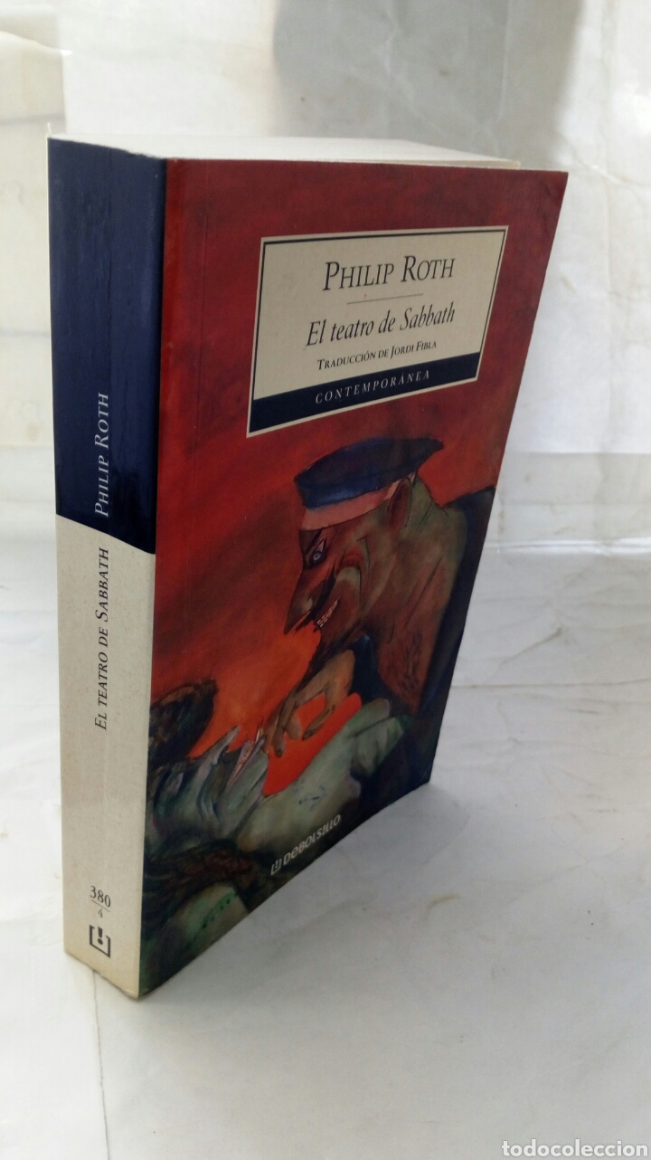 Libros de segunda mano: El teatro de Sabbath. Philip Roth. - Foto 3
