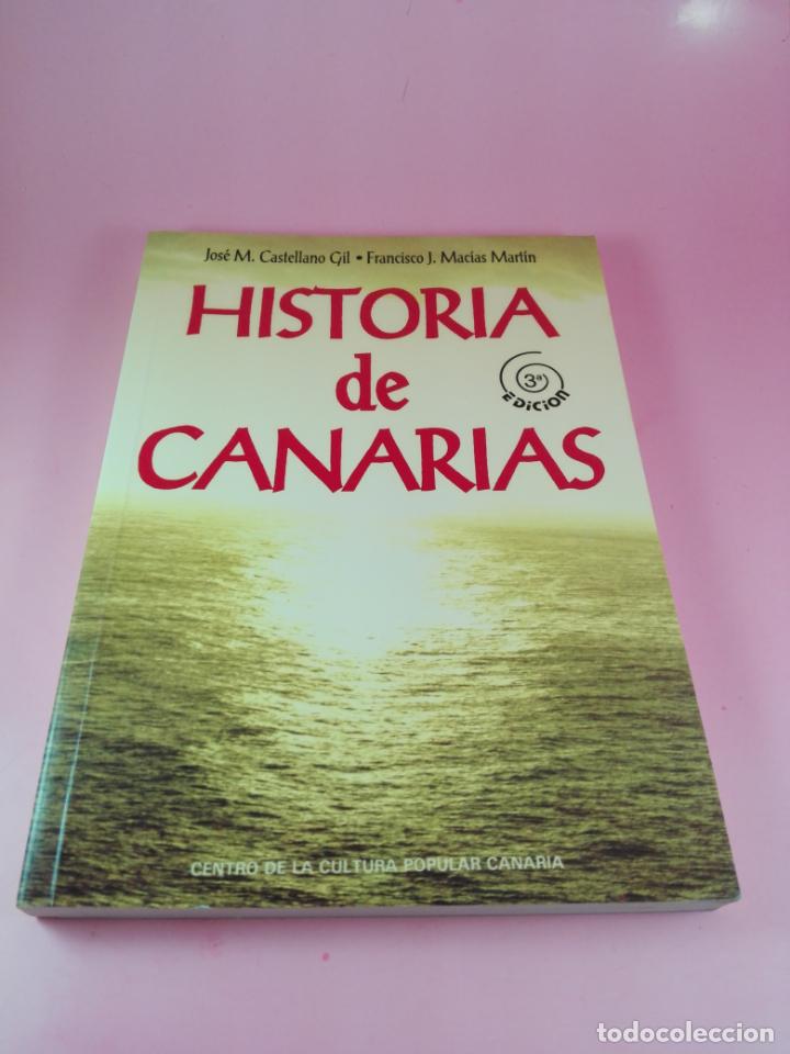 Second hand books: LIBRO-HISTORIA DE CANARIAS-JOS&Eacute; MANUEL CASTELLANO GIL-3&ordf;EDICI&Oacute;N-1993-NUEVO